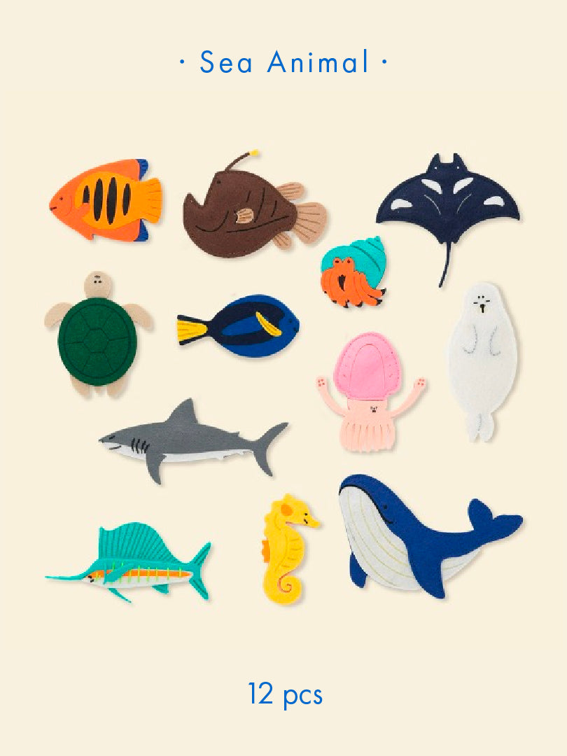 Noriter Project Felt Collection - Sea Animal