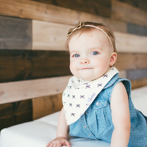 Copper Pearl Bandana Bibs / Paris