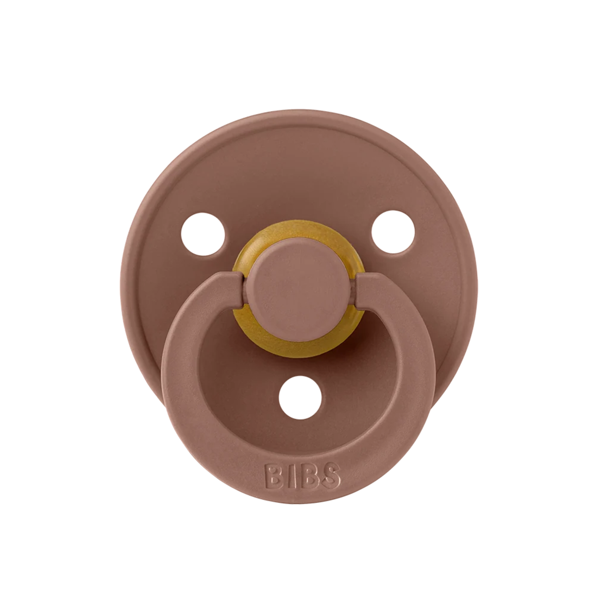 BIBS Round Single Pacifier / Size 1 (0-6 Months)