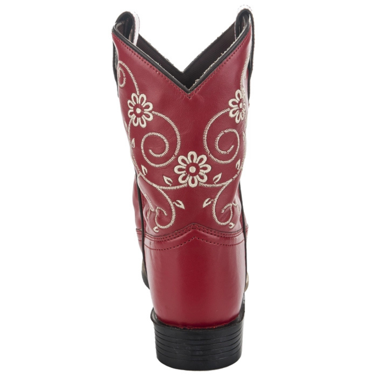 Tuffrider Toddler Fire Red Floral Western Boot