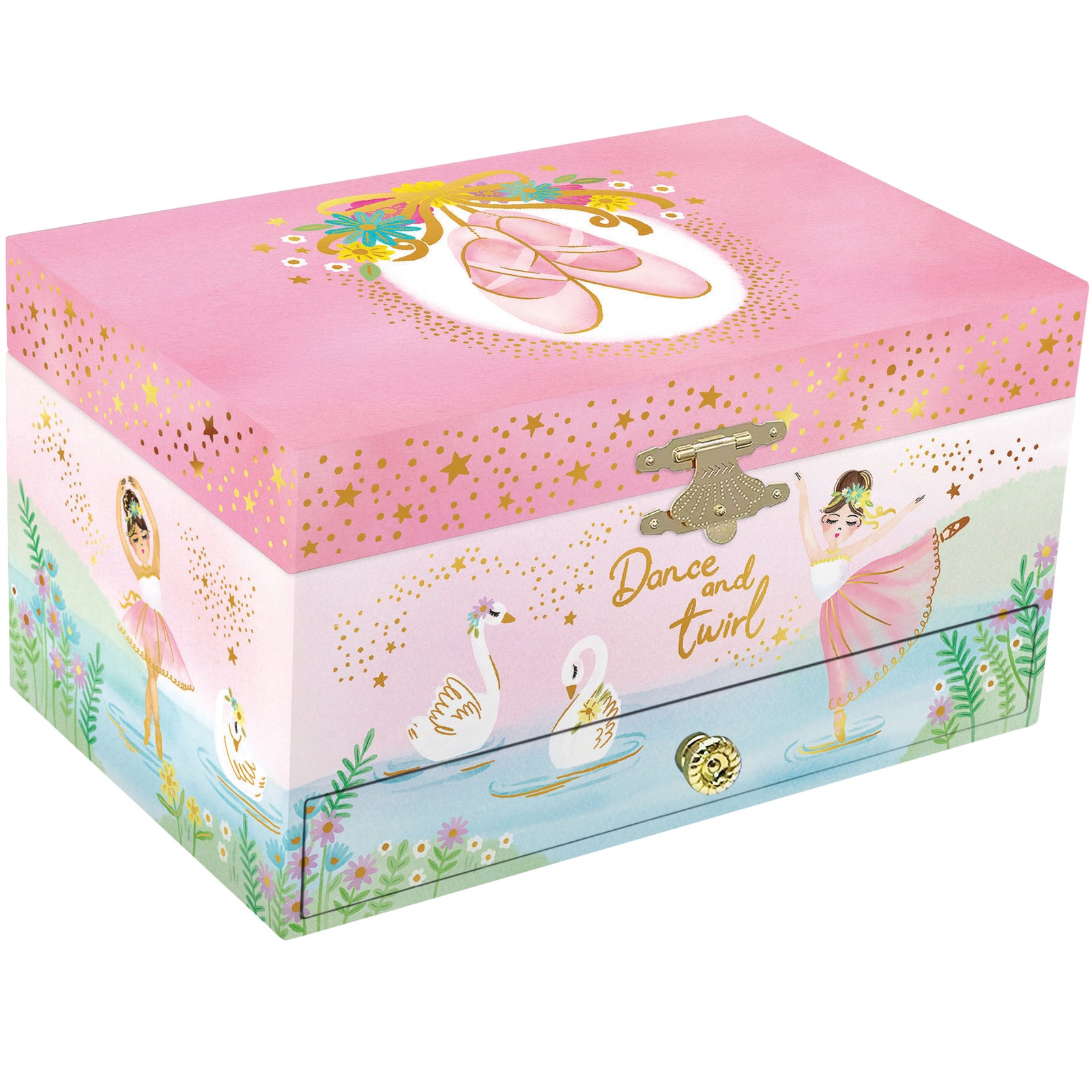 Ballerina Deluxe Musical Jewelry Box