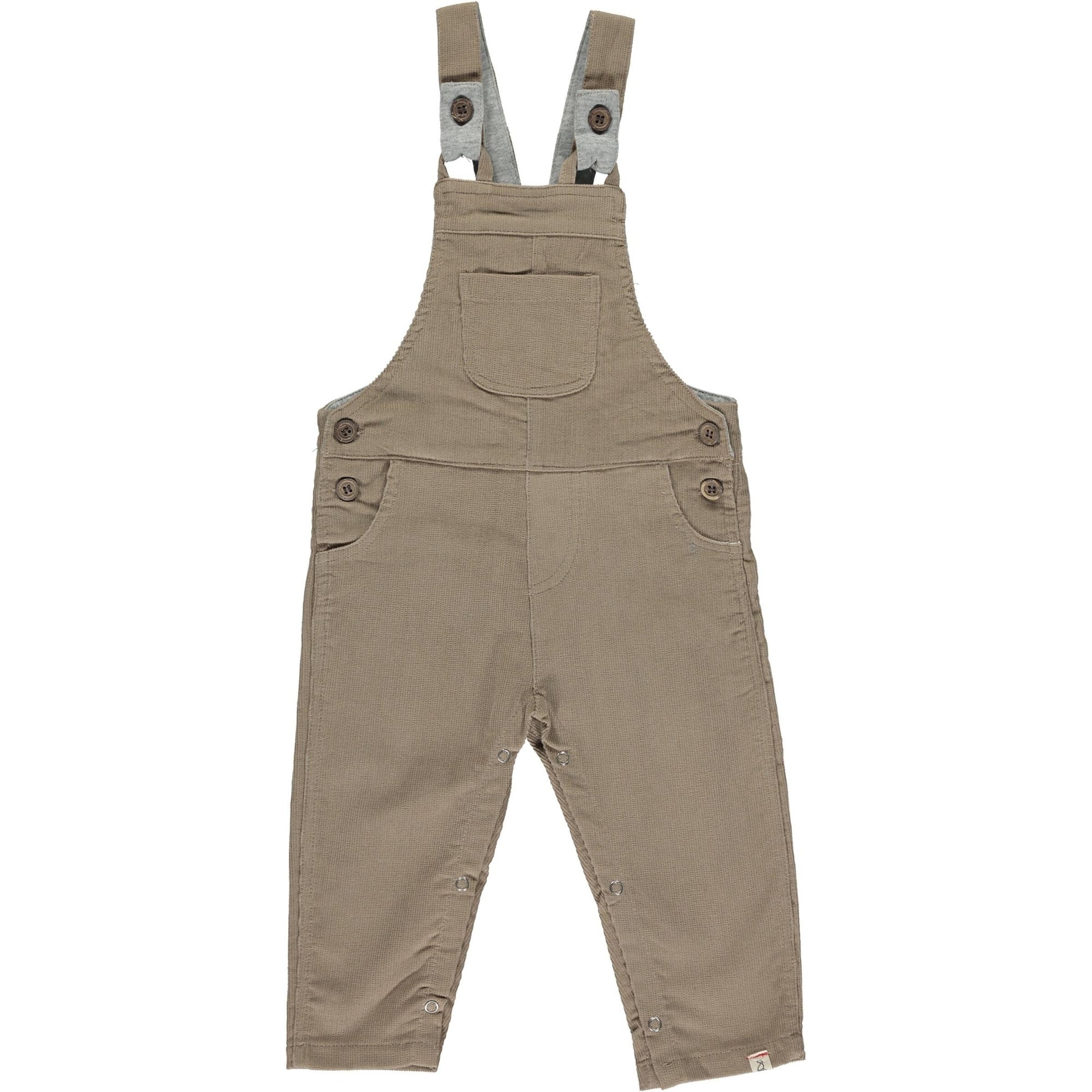 Me & Henry Harrison Cord Overalls / Grey