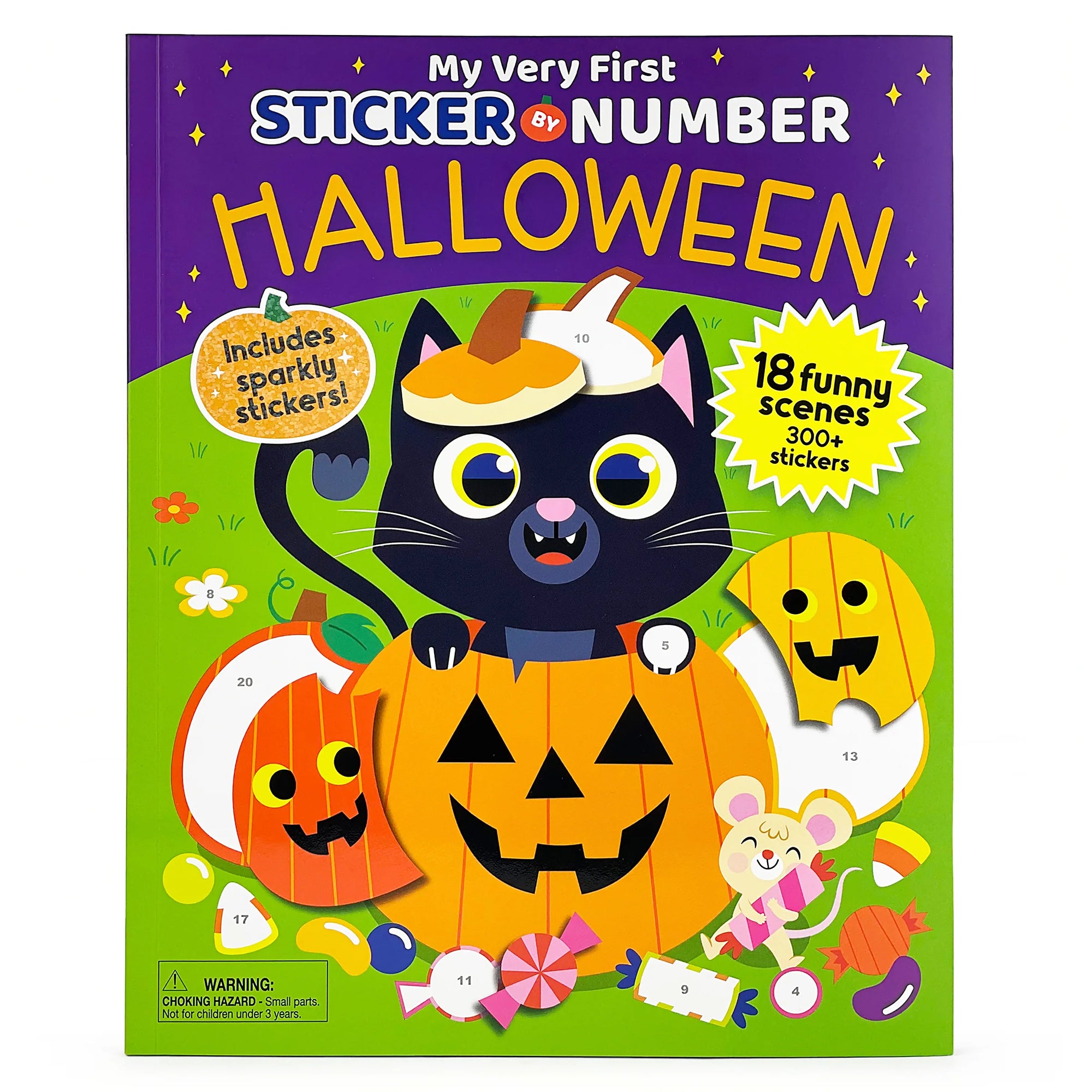 My Very First Sticker by Number Book: Halloween