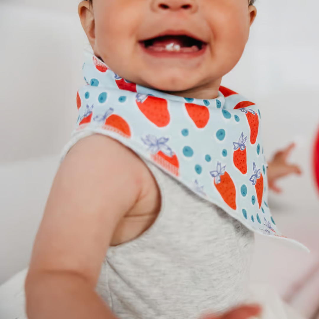 Copper Pearl Bandana Bibs / Liberty