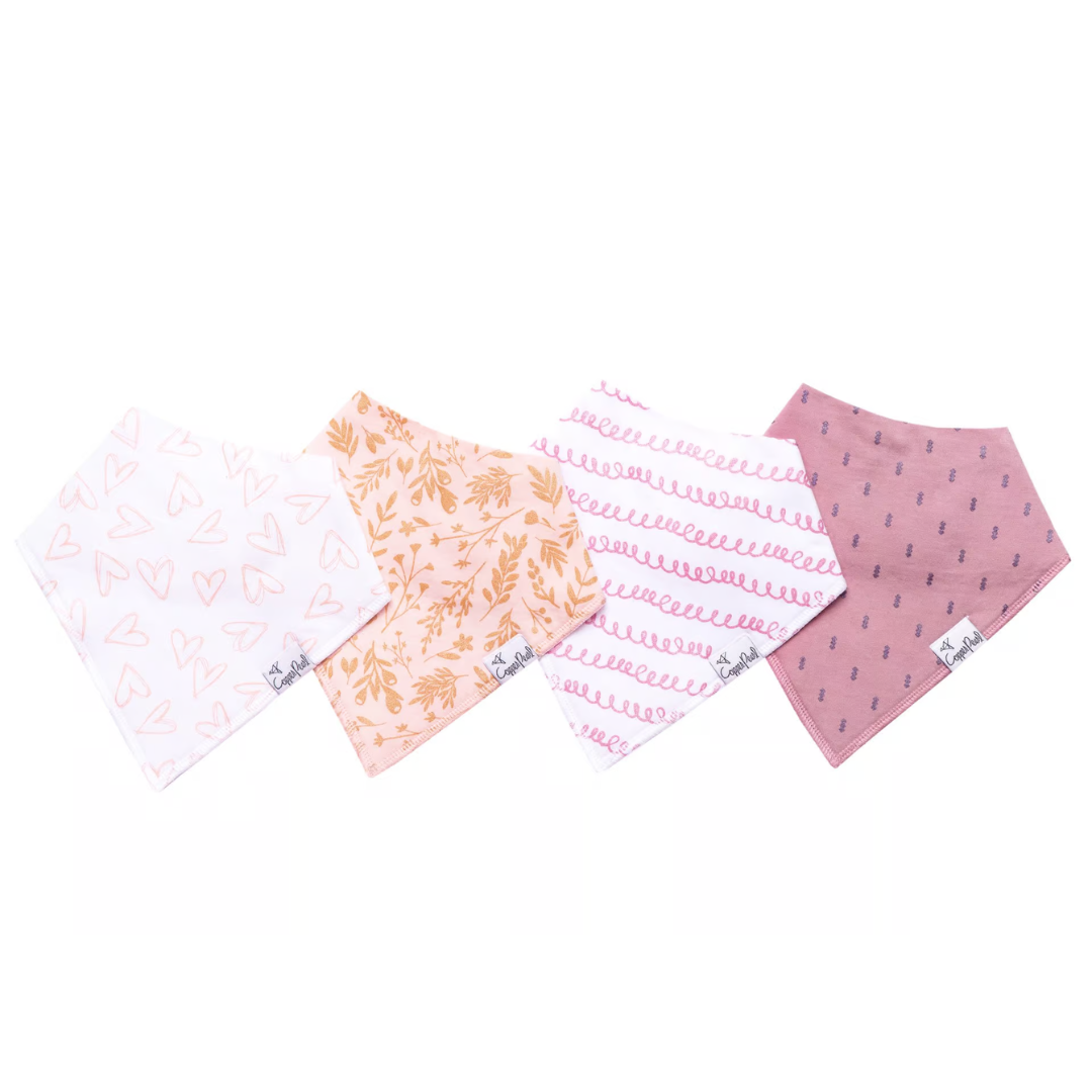 Copper Pearl Bandana Bibs / Lola