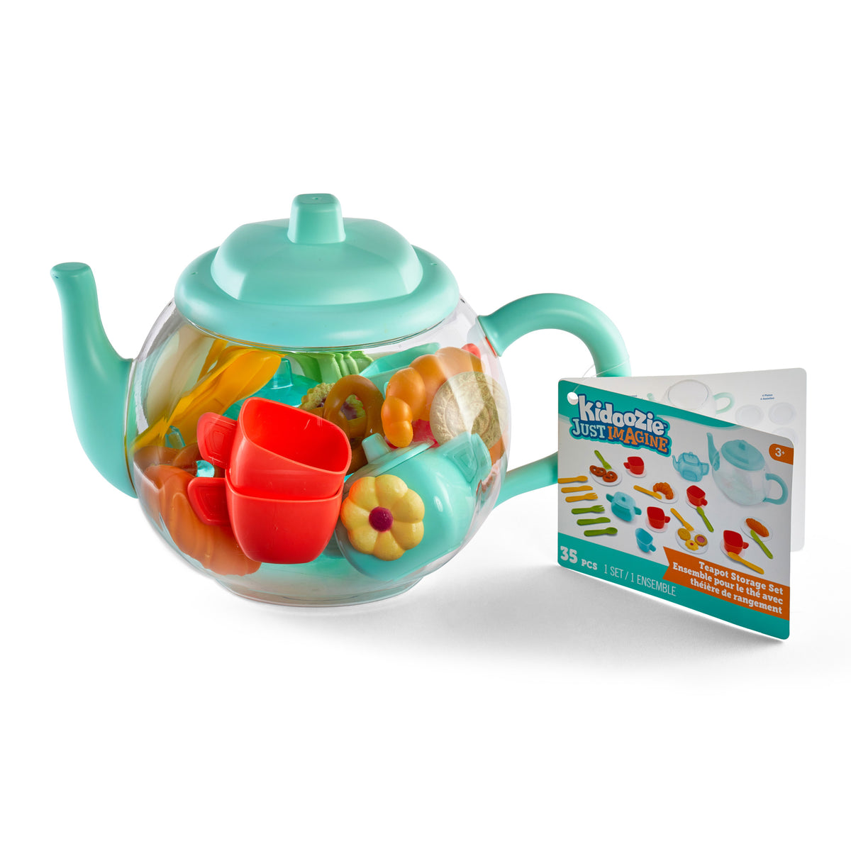 Kidoozie Just Imagine Teapot Storage Play Set