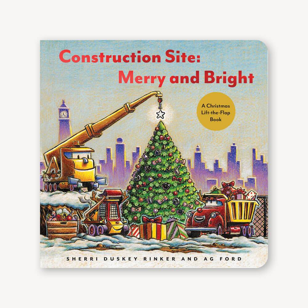 Construction Site: Merry & Bright Board Book