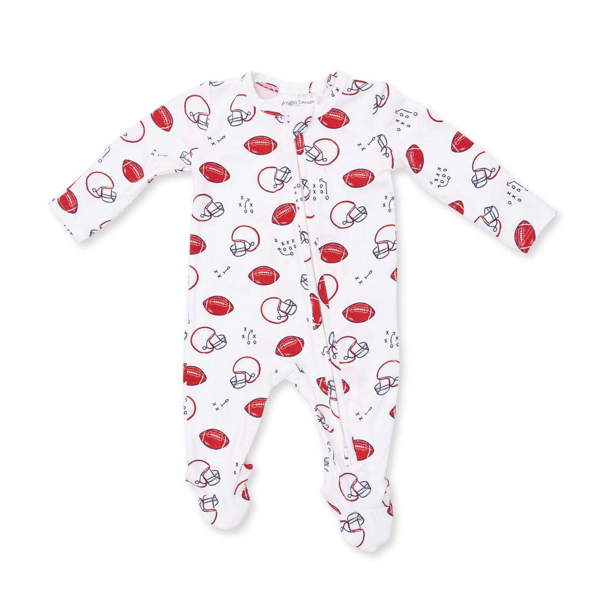 Touchdown Time 2 Way Zipper Footie
