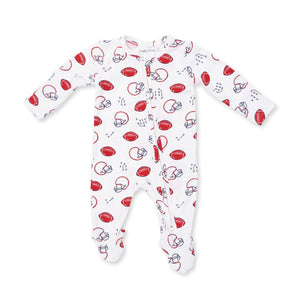 Touchdown Time 2 Way Zipper Footie