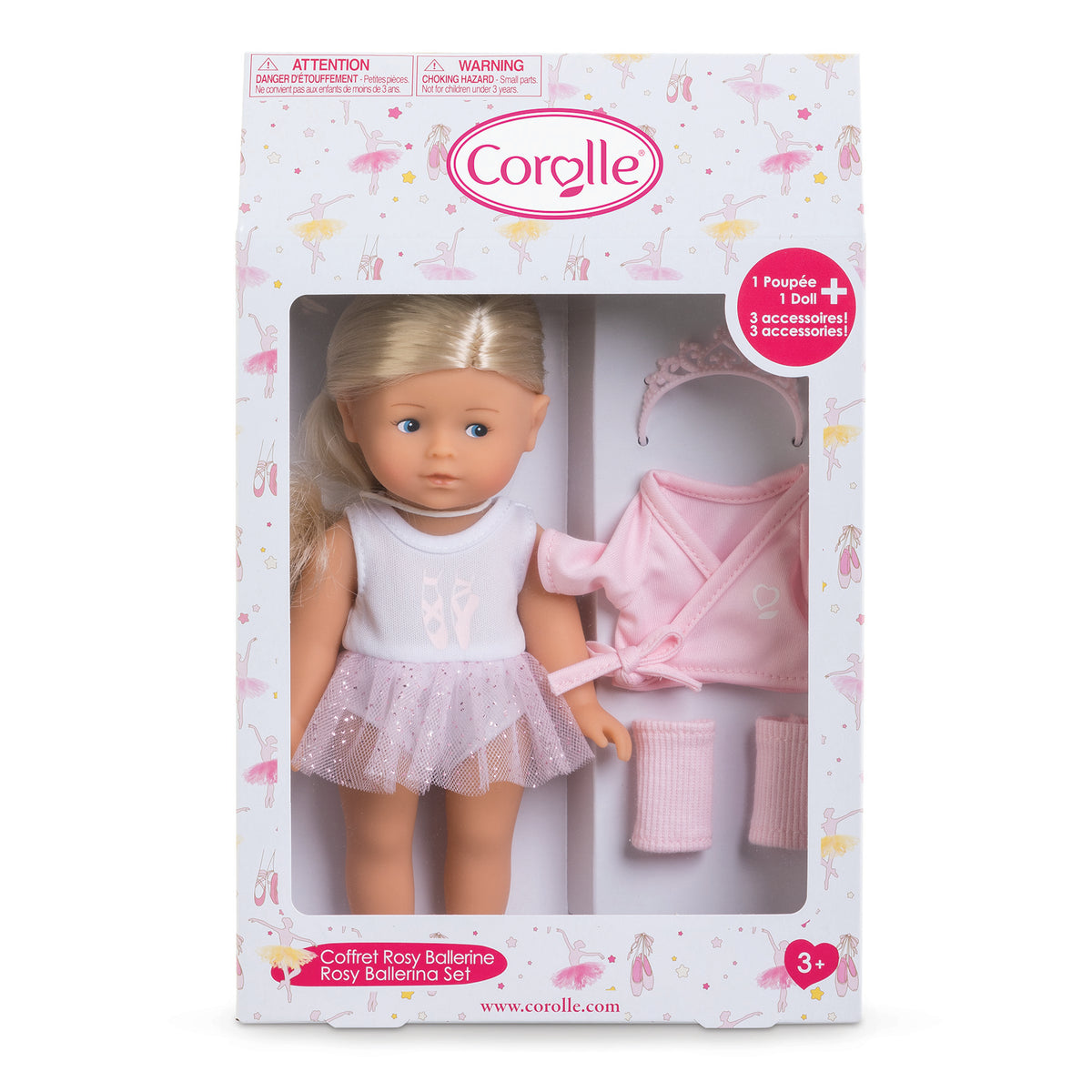 Corolle Mini Corolline Rosy Ballerina Set