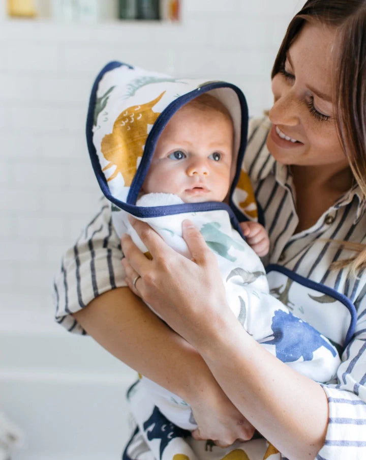 Little Unicorn Infant Hooded Towel / Dino Friends