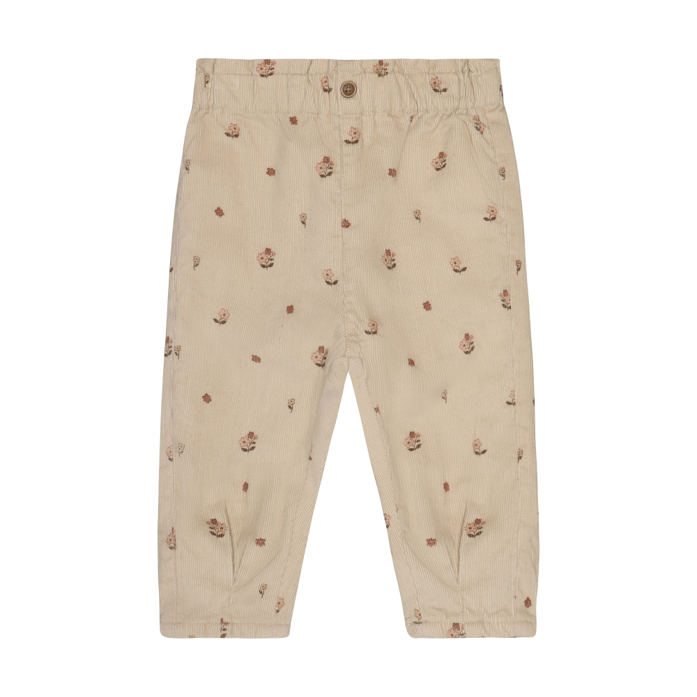 Minymo Cord Pants / Feather Floral