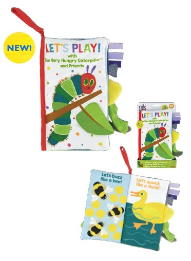 Very Hungry Caterpillar Sensory Let's Play Soft Book