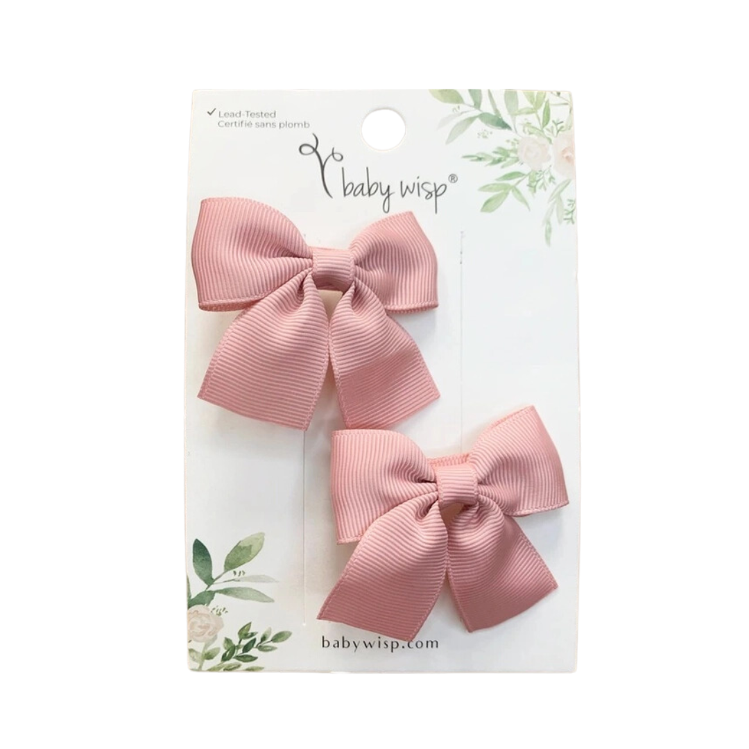 Baby Wisp Pollyanna Pink Clips / Rose Taupe