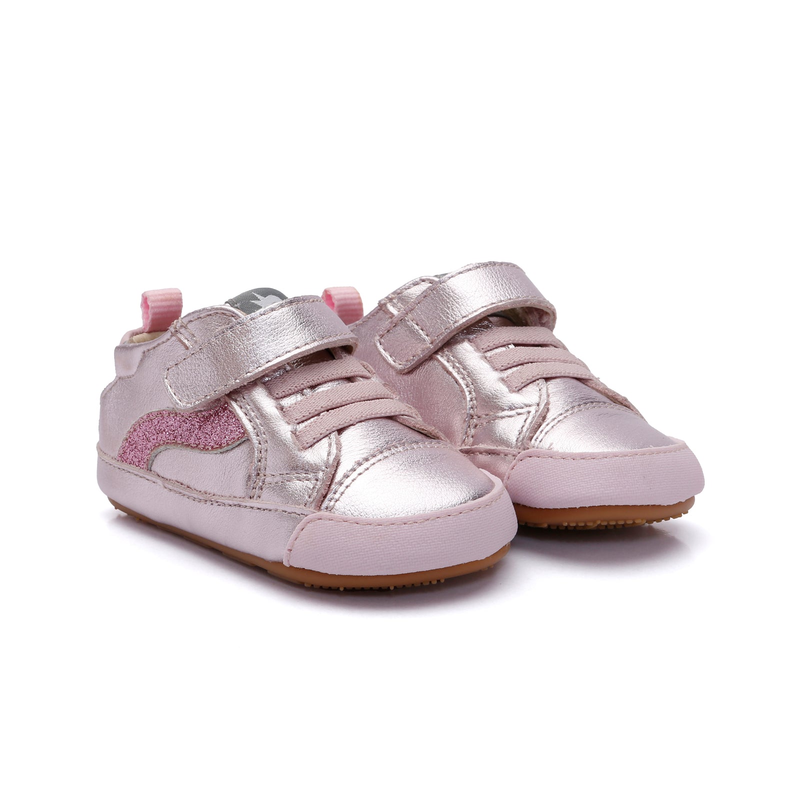 Old Soles Baby Shoes / First Waves - Millet Pink