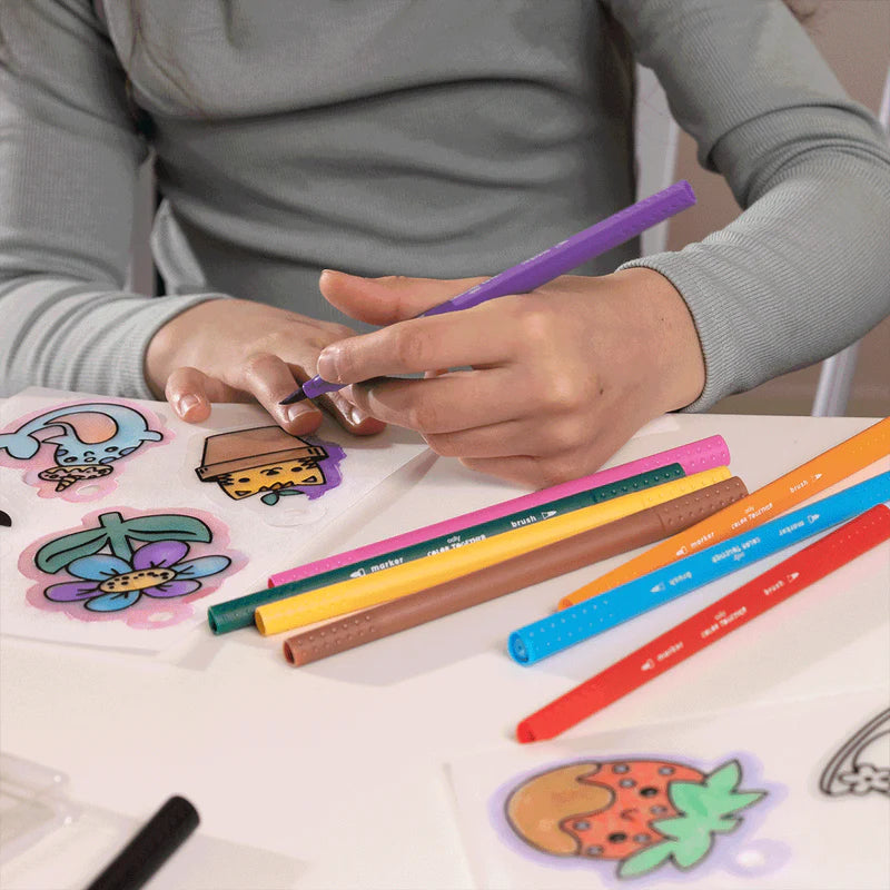 Ooly Shrink-its! DIY Shrink Art Kit - Fun Friends - Suite Child