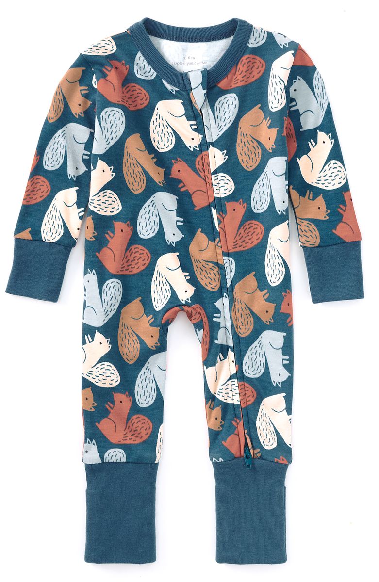 Convertible Coverall / Squirrel Scurry