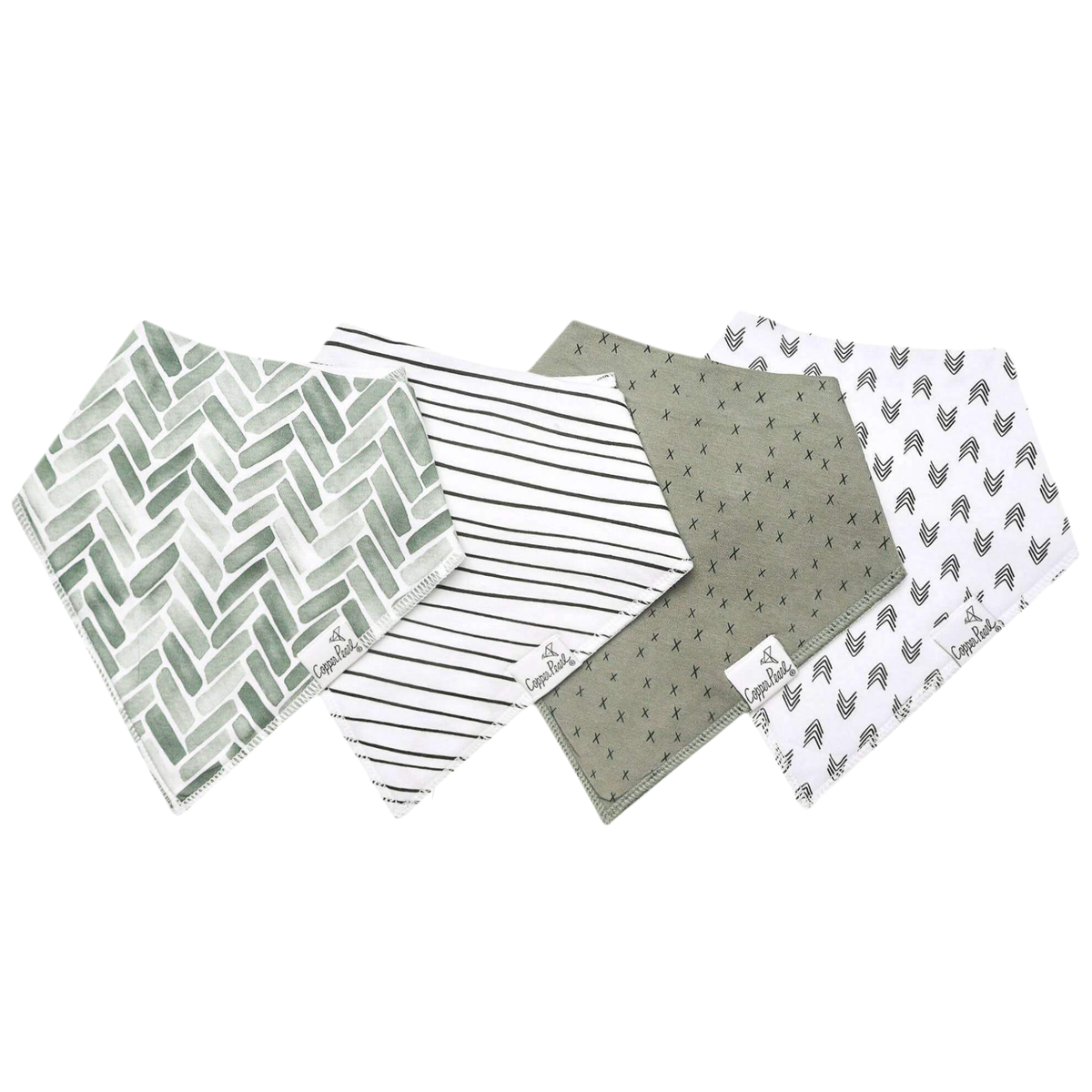 Copper Pearl Bandana Bib 4-Pack / Alta