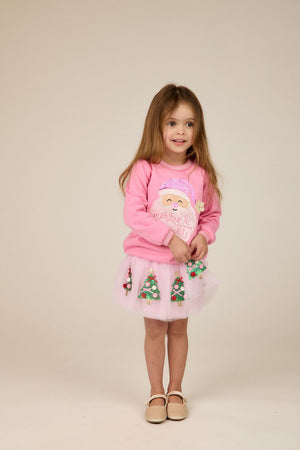 Sparkle Santa Sweatshirt