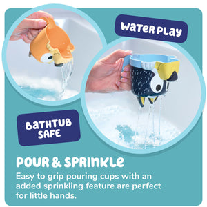 Toomies Bluey's Family Bath Time Pourers Set