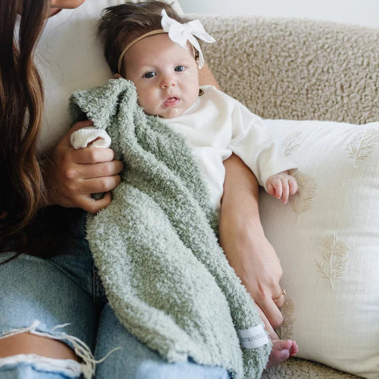 Saranoni Bamboni Blanket / Sage - Mini (15"x20")