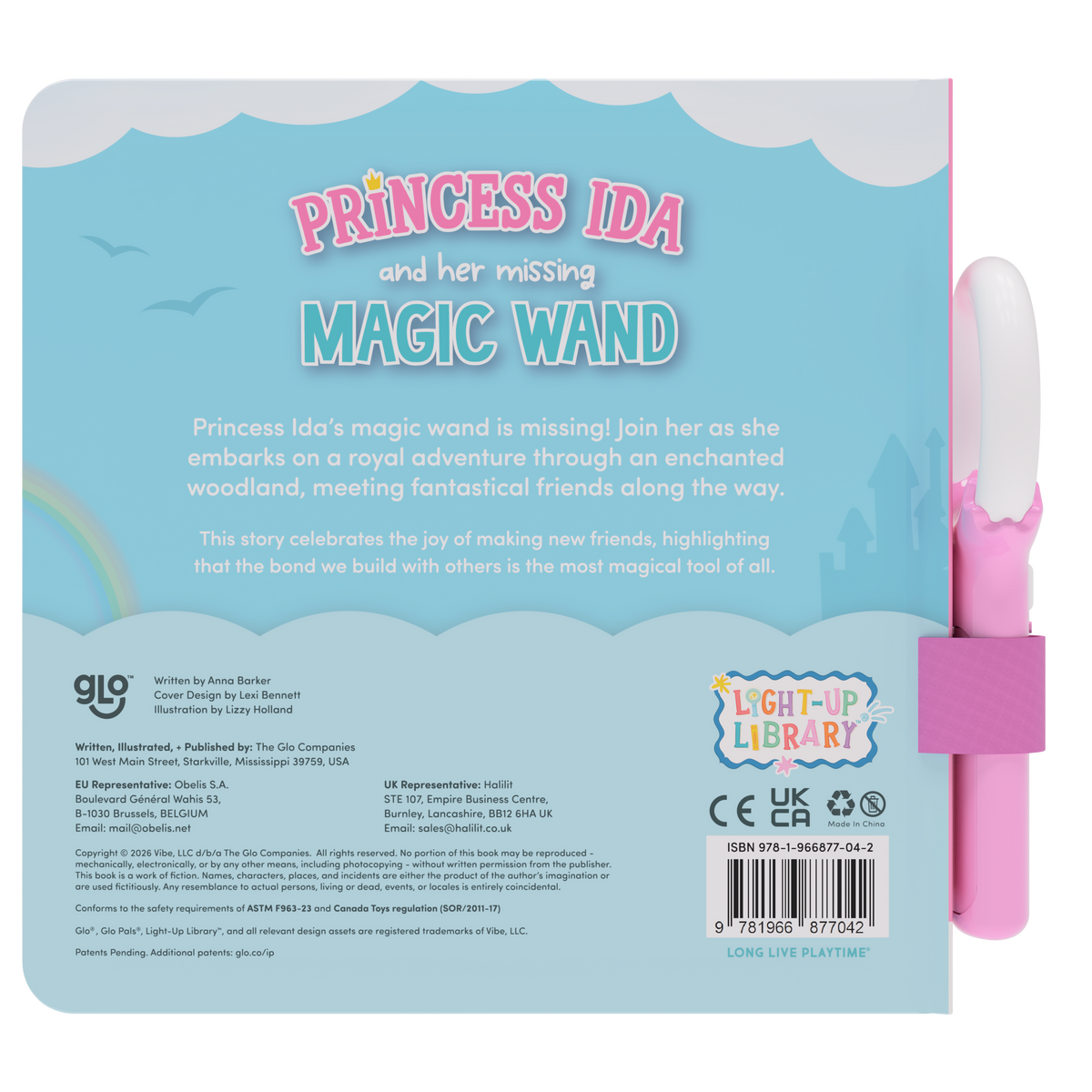 Glo Pals Light-Up Book - Princess Ida