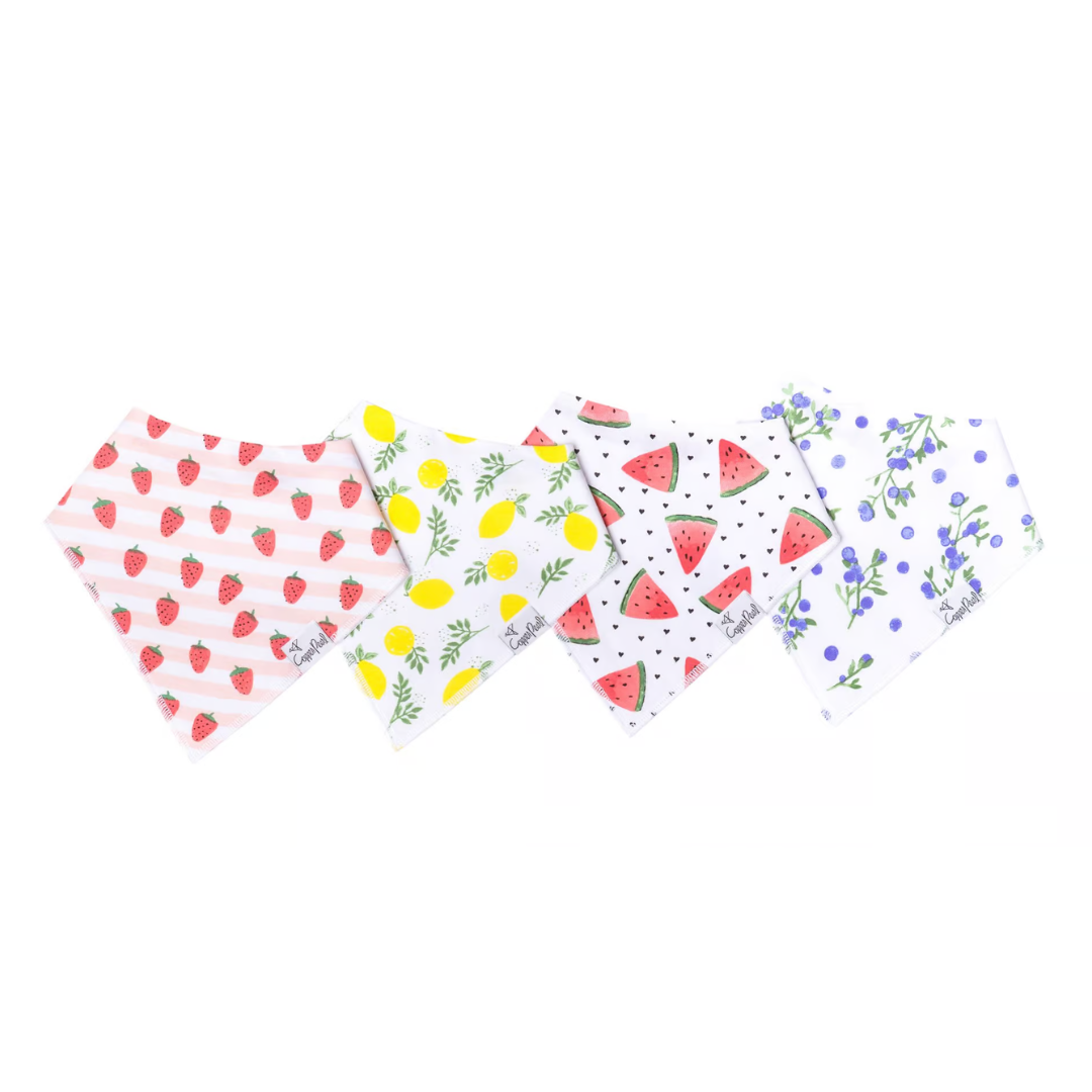 Copper Pearl Bandana Bibs / Georgia