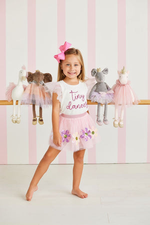 Elephant Velvet Princess Plush