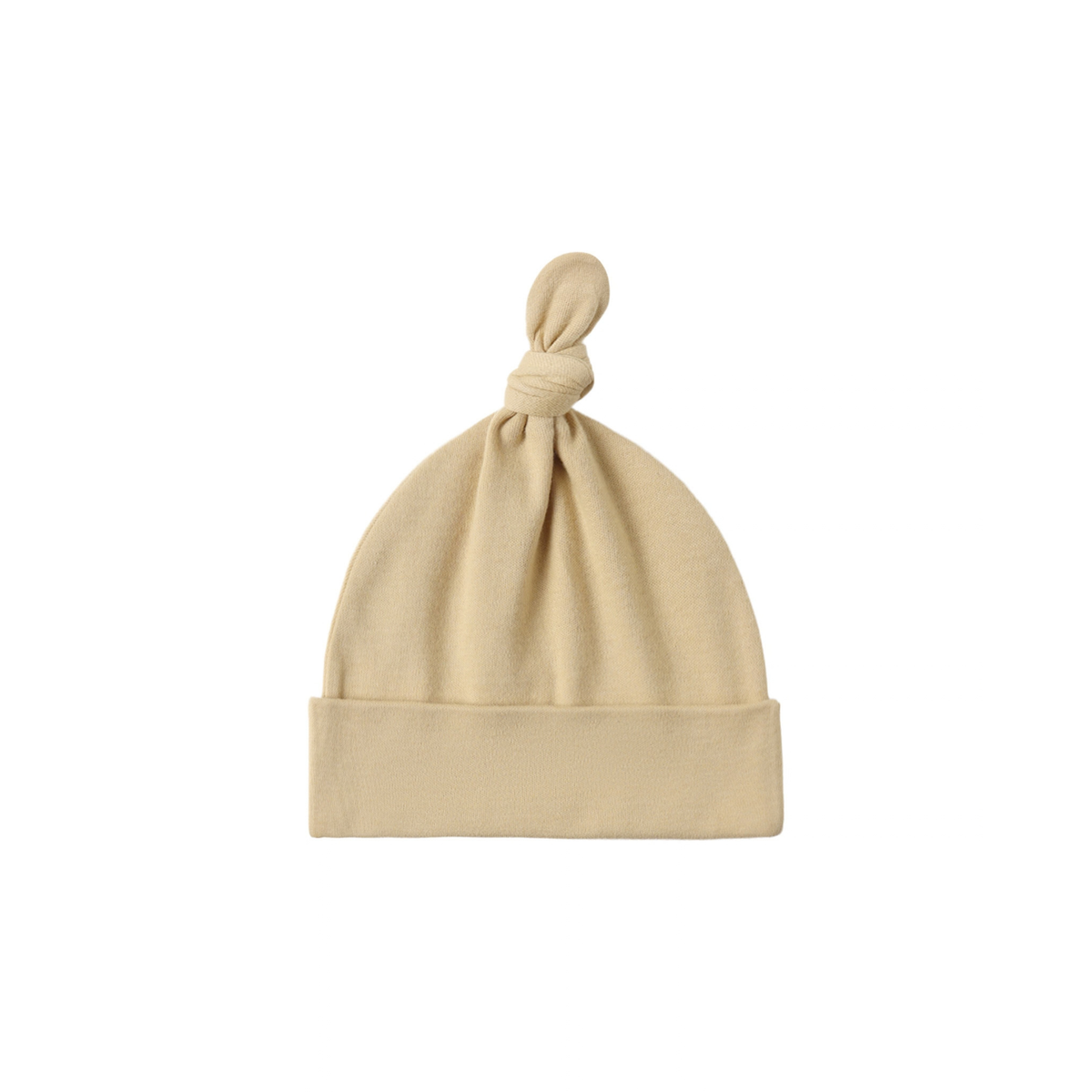 Quincy Mae Knotted Baby Hat / Butterscotch