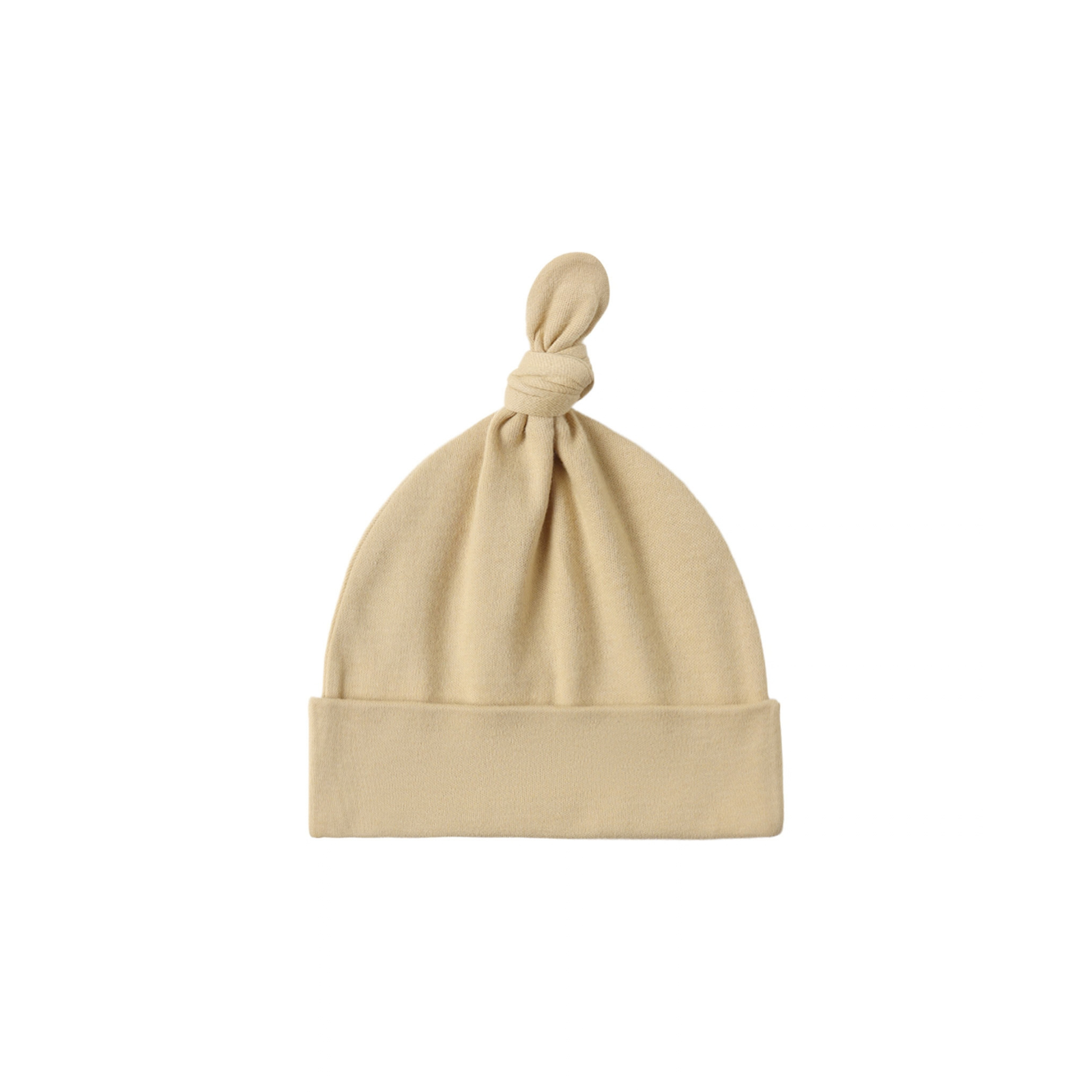 Quincy Mae Knotted Baby Hat / Butterscotch