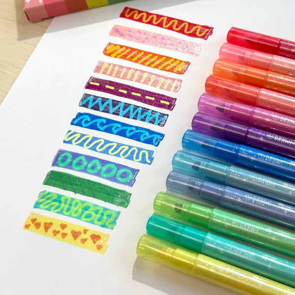 Ooly Switch-eroo! Sparkle Glittery Color-Changing Mark