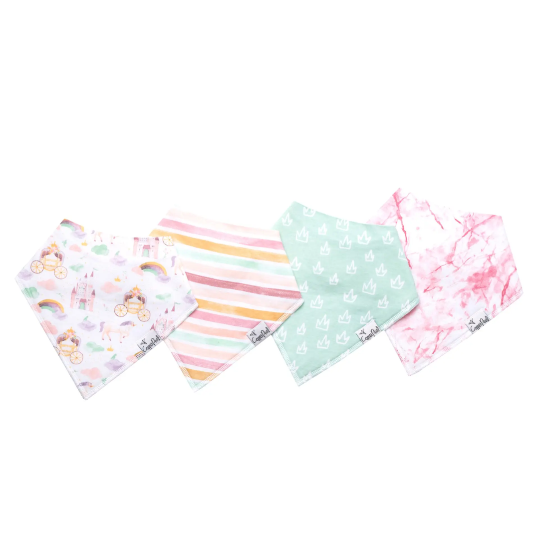 Copper Pearl Bandana Bibs / Enchanted