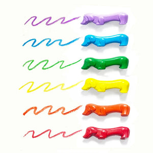 Pawsome Pups Dog Crayon - Set of 6