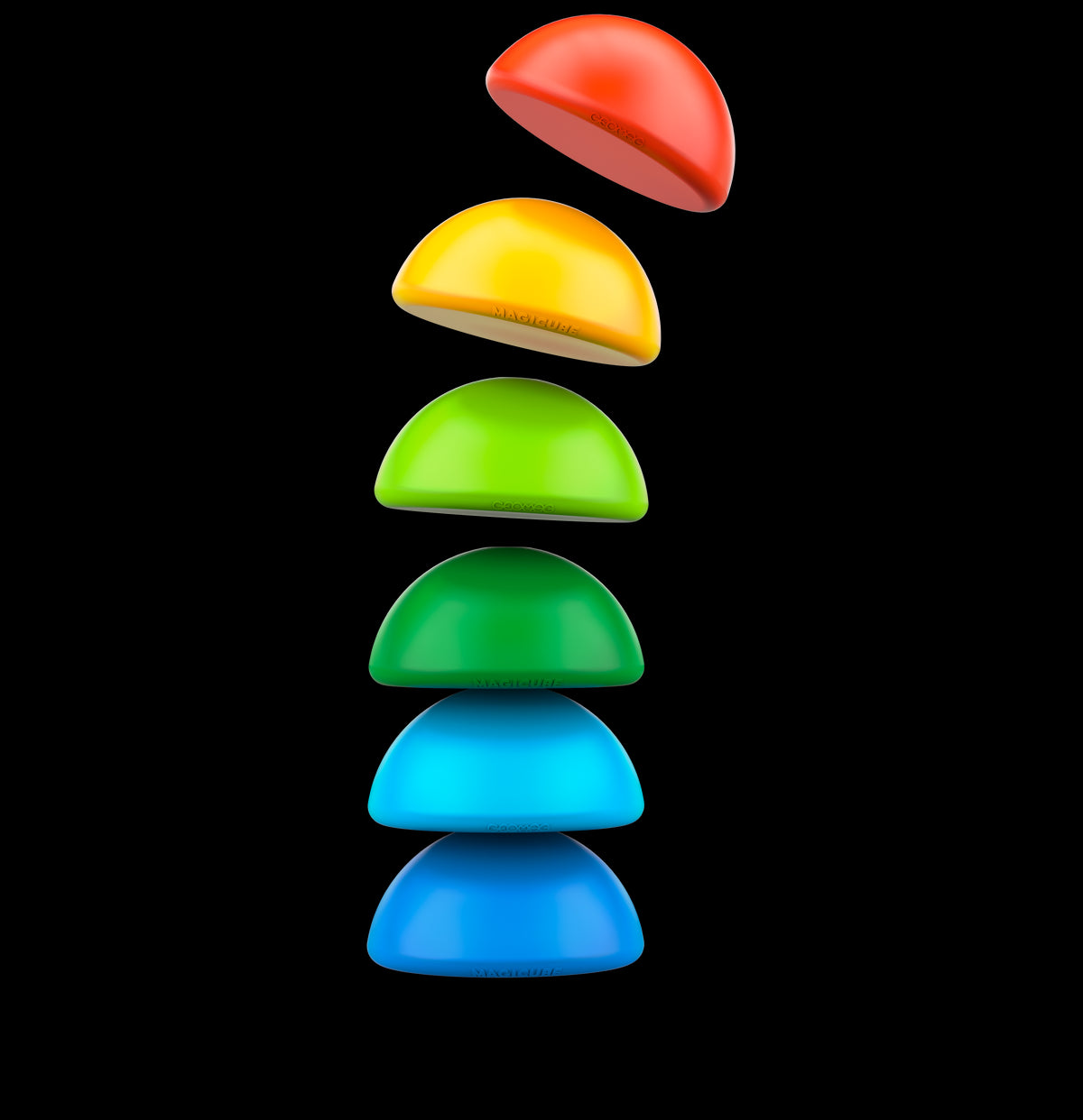 GeoMagWorld Magicube Stacking Set - 6 Piece