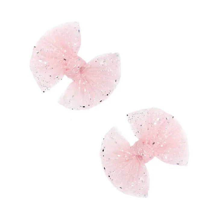 Baby FAB Tulle Clips Set / Princess Pink
