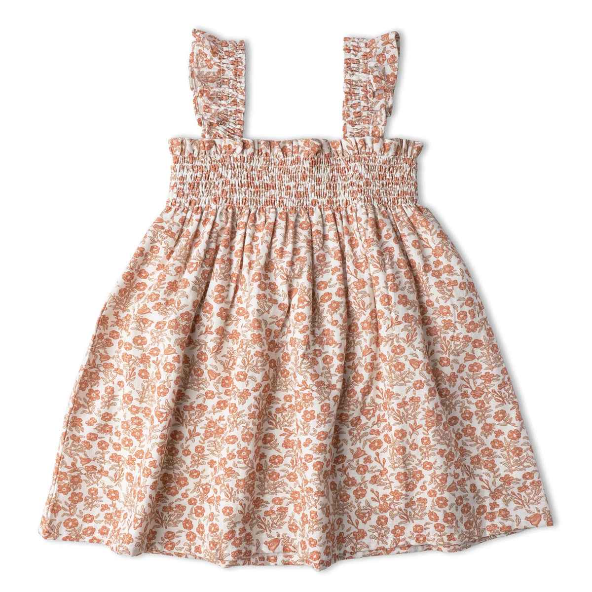 Organic Smocked Sundress / Sienna