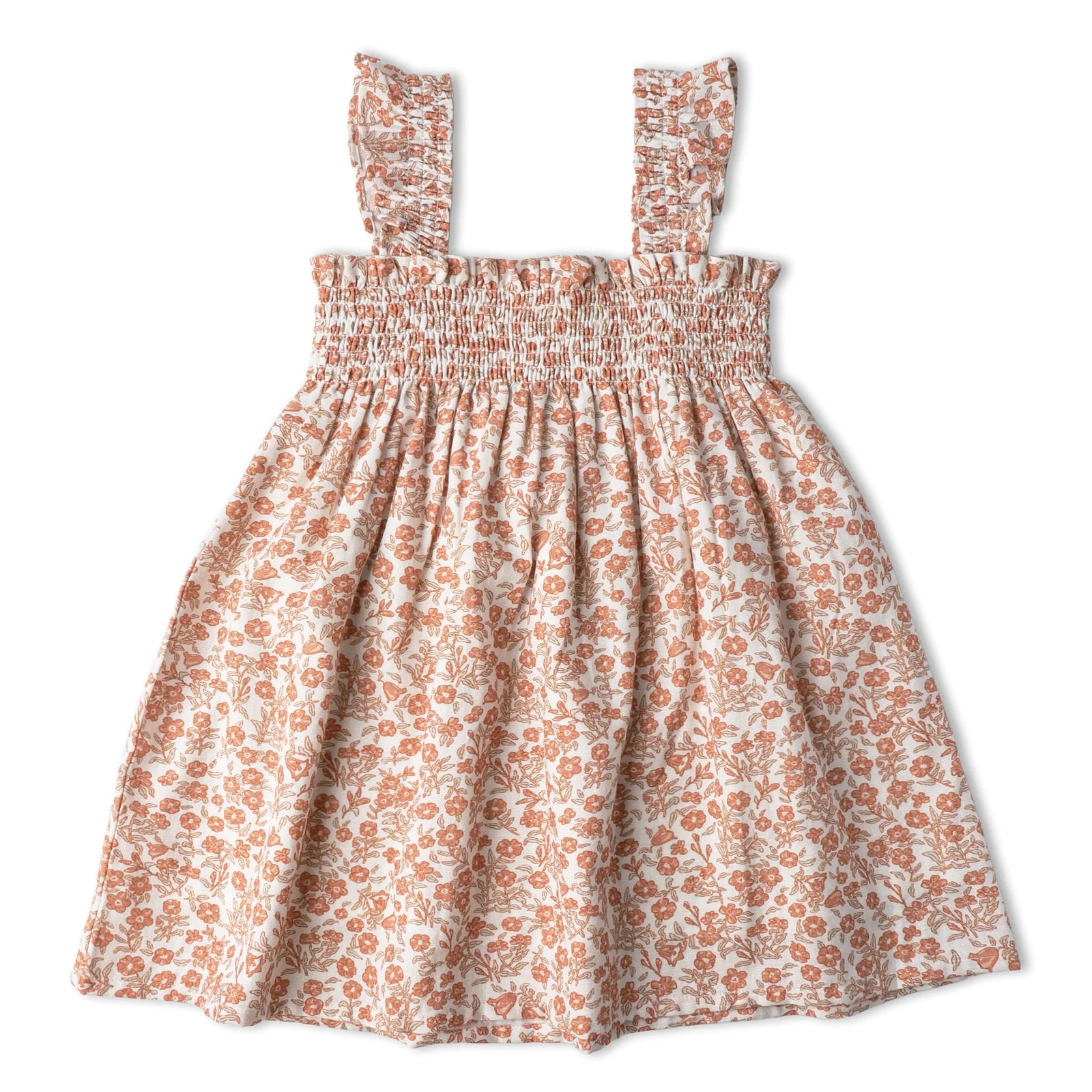 Organic Smocked Sundress / Sienna