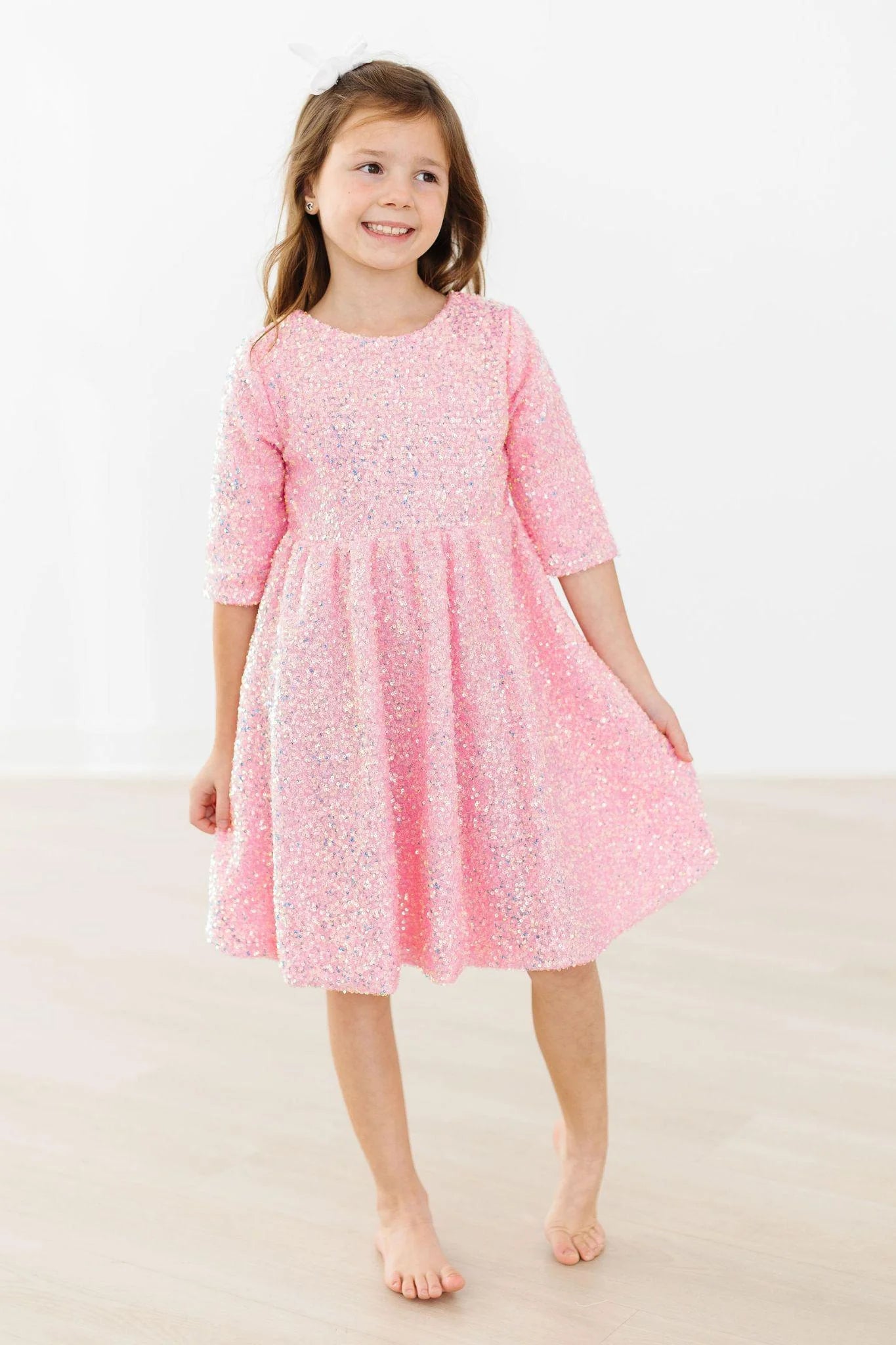 Bubblegum Sequin Dress