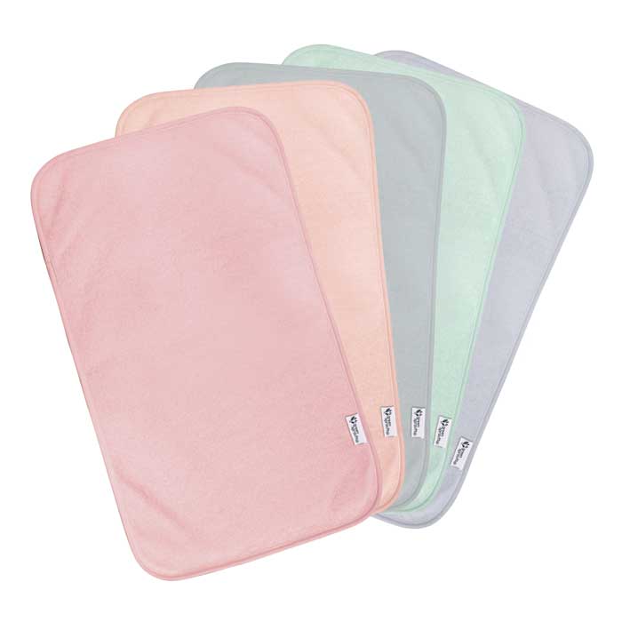 Stay-Dry Burp Cloth Set (5-Pack)