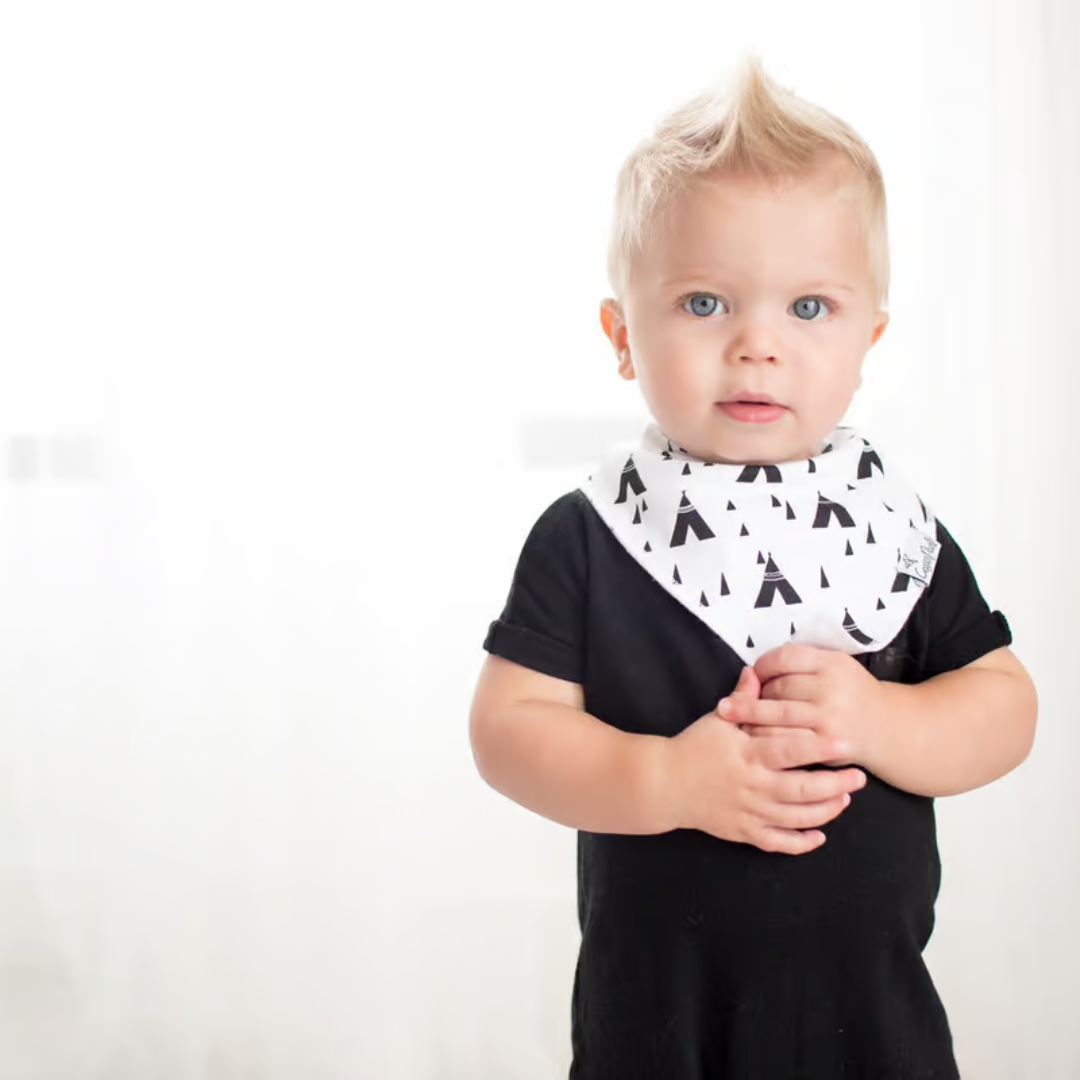 Copper Pearl Bandana Bibs / Phoenix