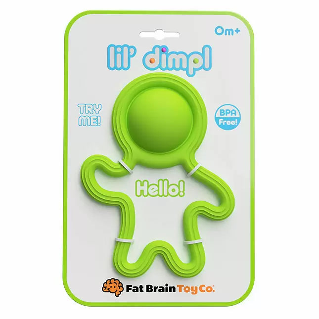 Fat Brain Toys Dimpl Clutch Sensory Toy on a Key Ring