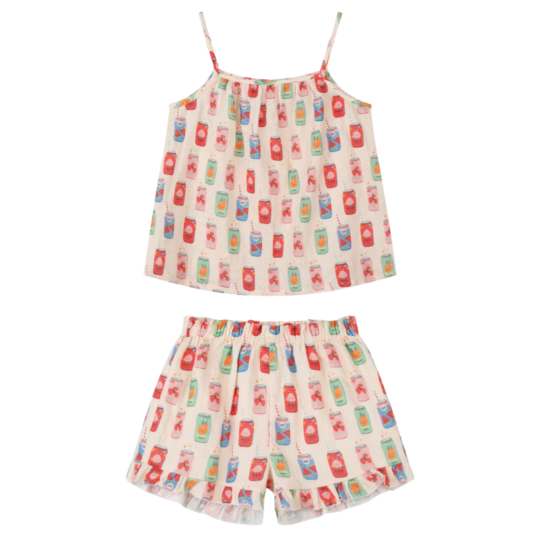 Vignette Mallory Tank & Short Set / Soda Pop