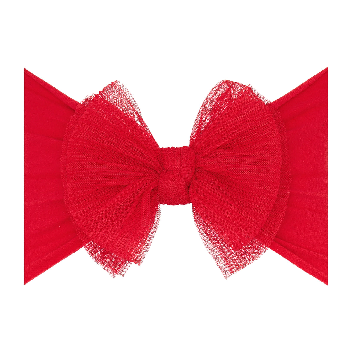 Tulle FAB Headband / Pleated Cherry