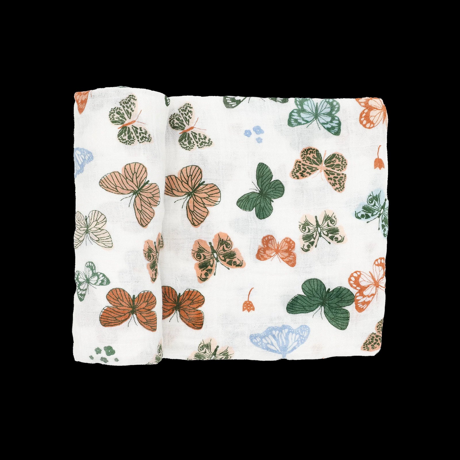 Little Unicorn Cotton Muslin Swaddle / Butterflies