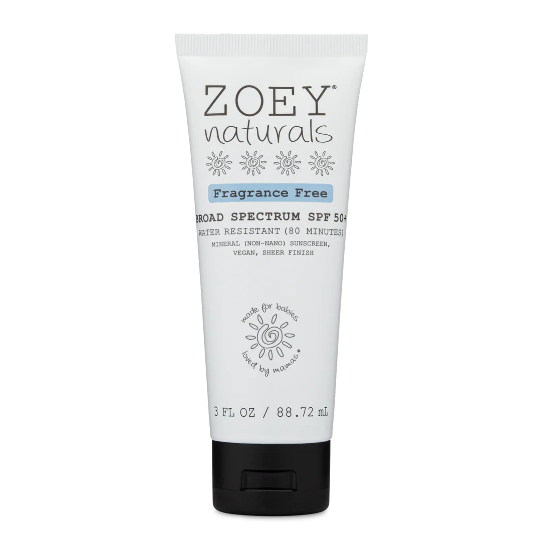 Zoey Naturals SPF 50+ Sunscreen / Fragrance Free