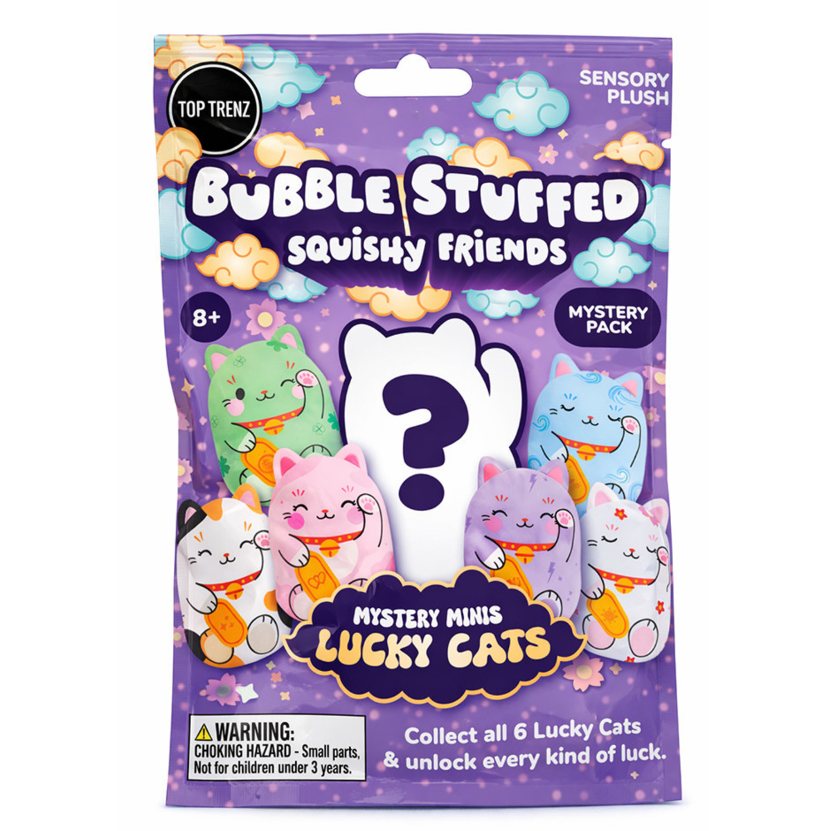 Bubble Stuffed Mystery Mini Lucky Cats