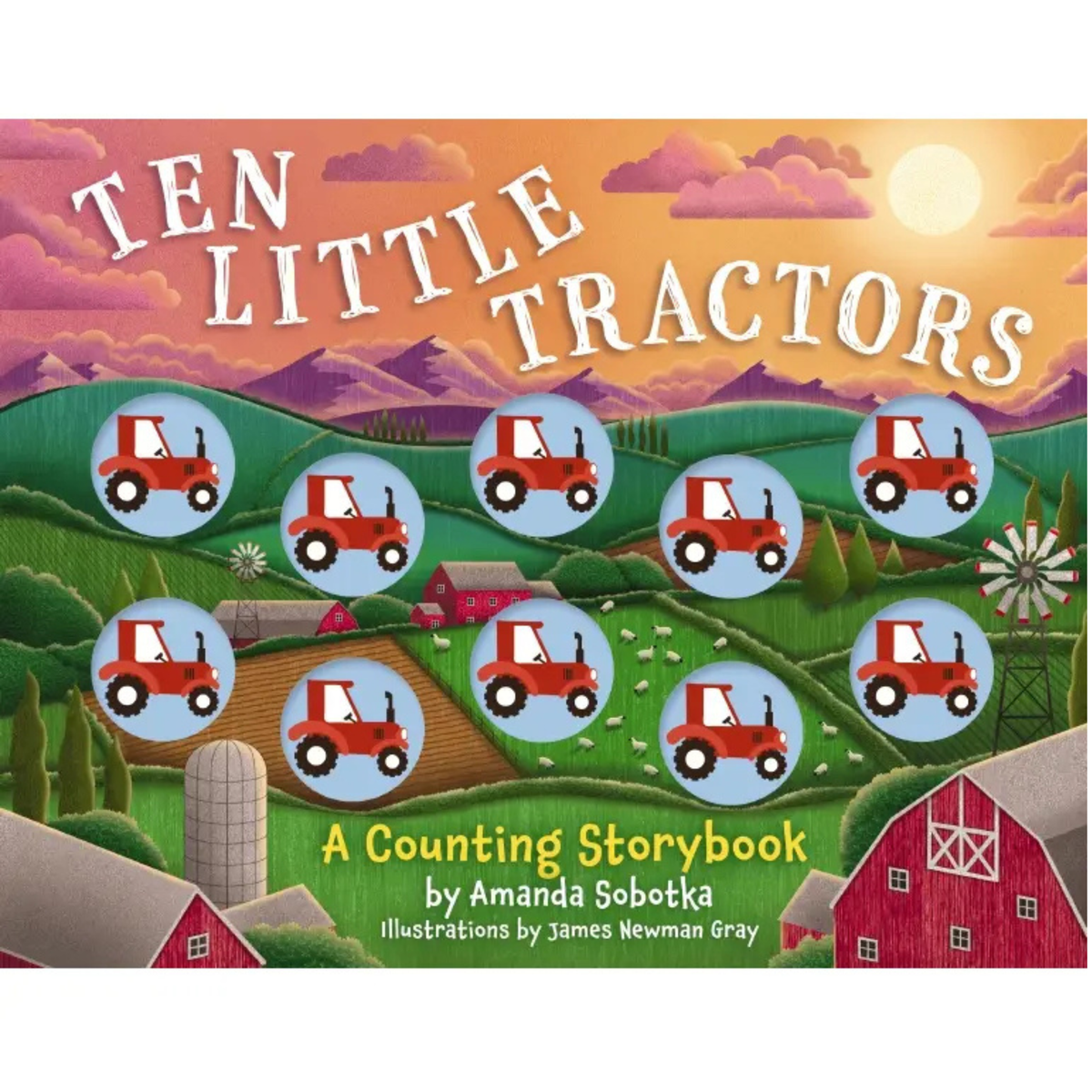 Ten Little Tractors Book
