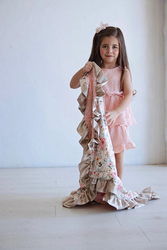 Rockin' Royalty Receiving Blanket (34"x34") / Juliette