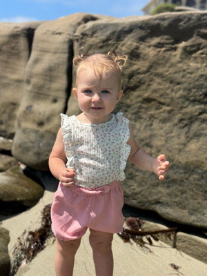 Vignette Lark Ruffle Onesie