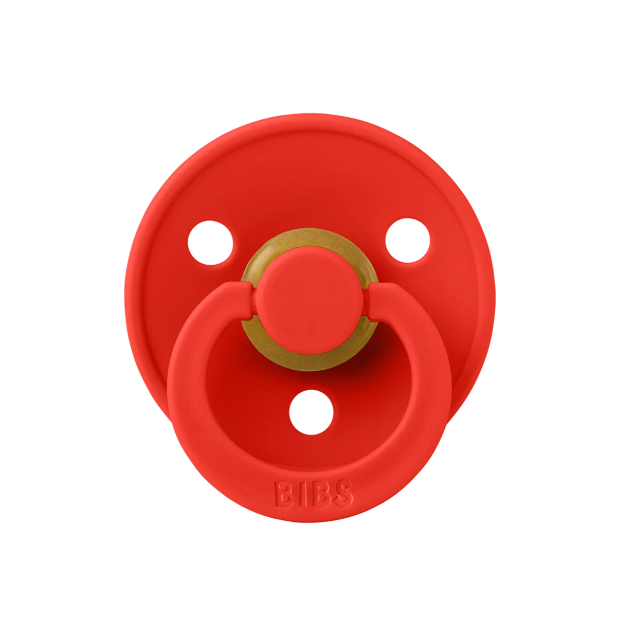 BIBS Round Single Pacifier / Size 1 (0-6 Months)